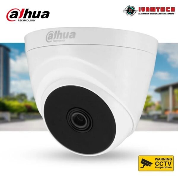 Dahua DH-HAC-T1A21N 2MP Full HD Dome Camera with IR Night Vision & Weatherproof Design - Image 2