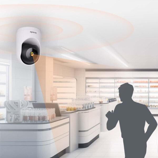 Tenda CP3 Pro V3 3MP AI Security Camera – 360° Pan/Tilt, Motion Tracking, Night Vision - Image 3