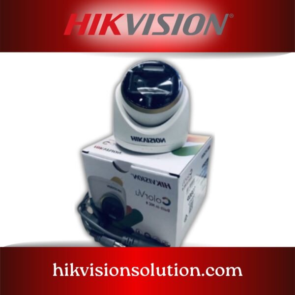 Hikvision DS-2CE70DF3T-PFS 2MP ColorVu Dome Camera with Built-in Audio - Image 5