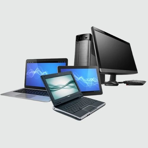 Computer and laptop