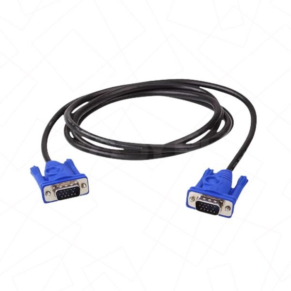1.5M VGA CABLE (Black) - Image 3