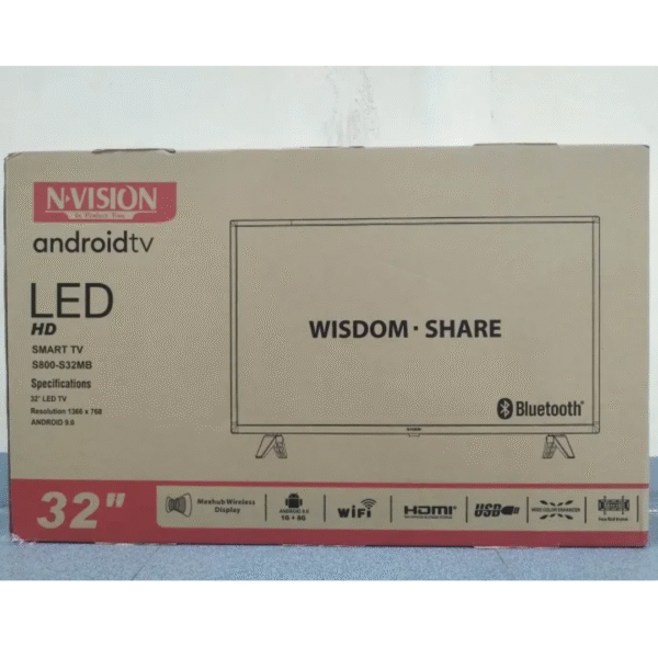 32'' S32MD HD SMART ANDROID TV/Bluetooth - Image 3