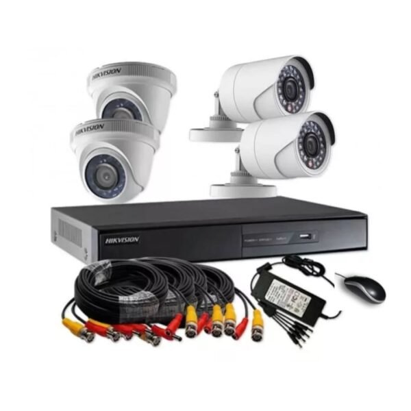TVI-4CH 2B-2MP-ECO KIT – 4CH HD-TVI DVR with 2×2MP Bullet Cameras, Night Vision, Motion Detection & Remote Viewing for Home & Business Security - Image 3