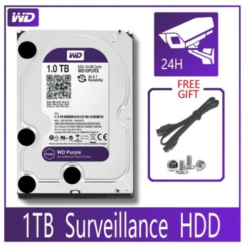 1TB WD 10PURX HDD