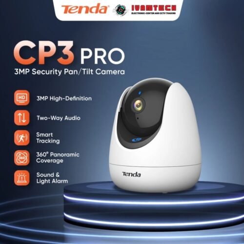 CP3 PRO 3MP Wi-Fi 6 Pan-Tilt Security Camera