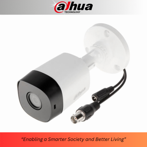 Dahua DH-HAC-B1A21N 2MP HDCVI Bullet Camera – 1080p Full HD, IR Night Vision 20m, Smart IR, 4-in-1 Output (CVI/TVI/AHD/CVBS), IP67 Weatherproof, Compact Design, Reliable Outdoor CCTV Security - Image 5