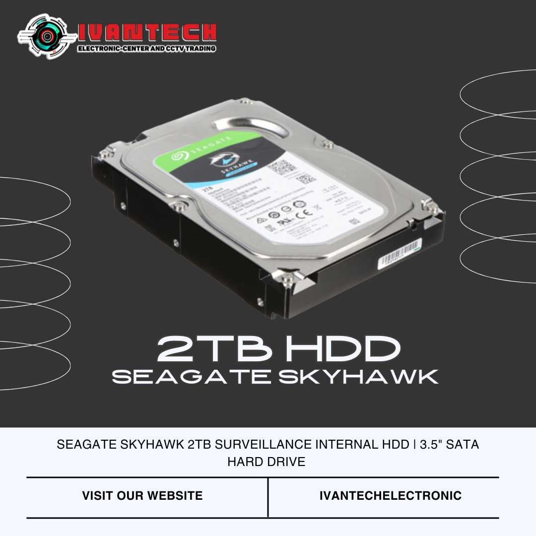Seagate SkyHawk 2TB Surveillance HDD – 3.5" SATA for NVR/DVR Systems - Image 5