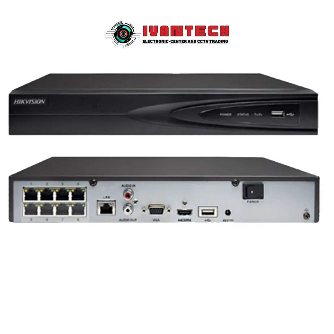 Hikvision DS-7608NI-Q1/8P 8CH 4K PoE NVR – H.265+ Network Video Recorder - Image 2