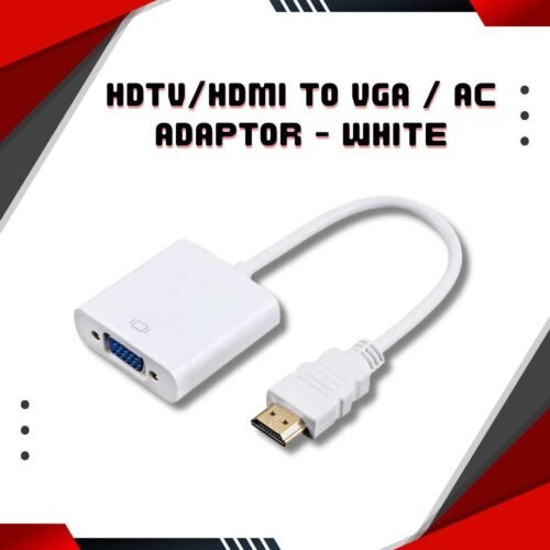 HDTV to VGA Converter Adapter – HDMI Input to VGA Output with Audio