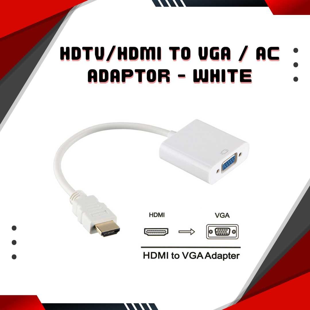 HDTV to VGA Converter Adapter – HDMI Input to VGA Output with Audio - Image 3