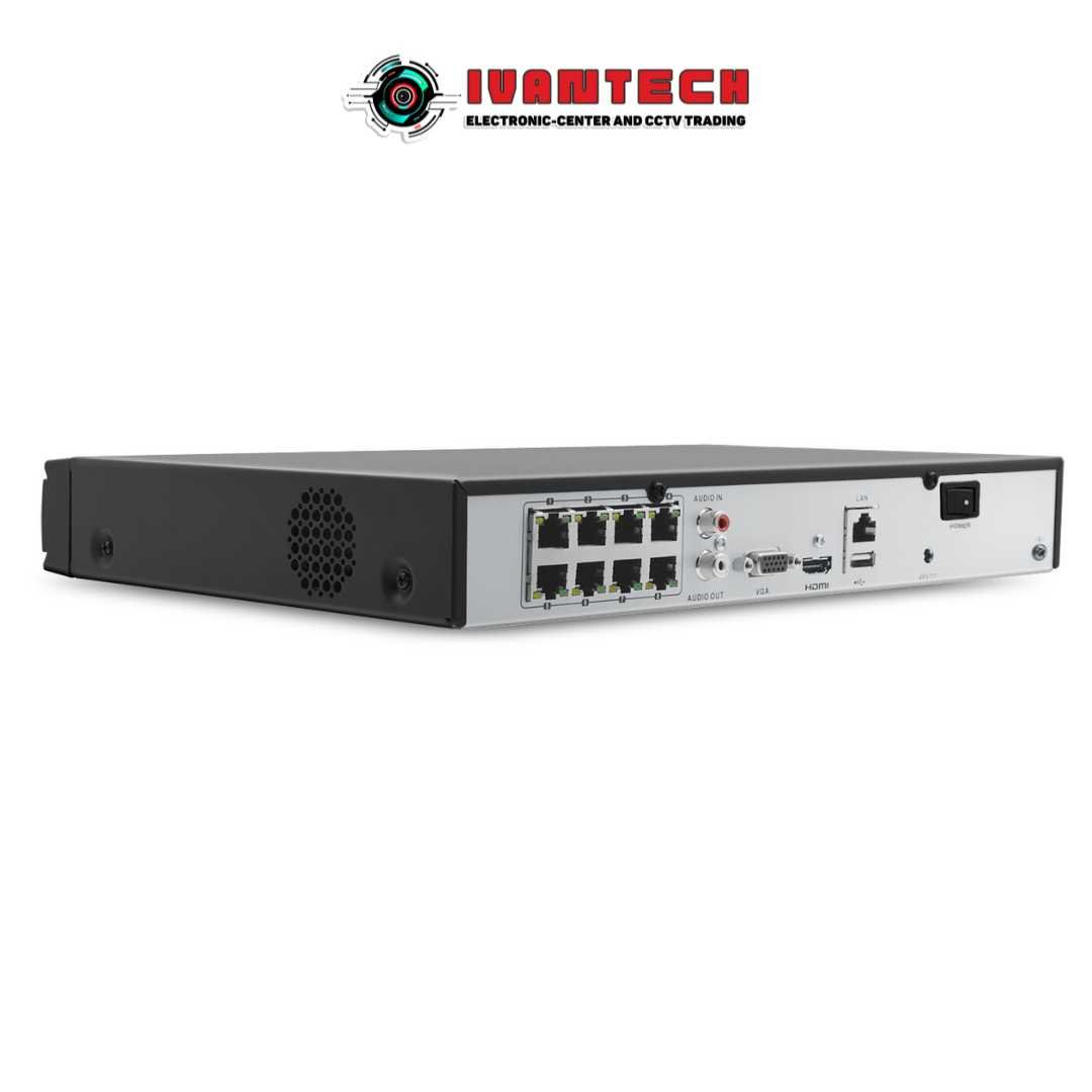 Hikvision DS-7608NI-Q1/8P 8CH 4K PoE NVR – H.265+ Network Video Recorder - Image 5