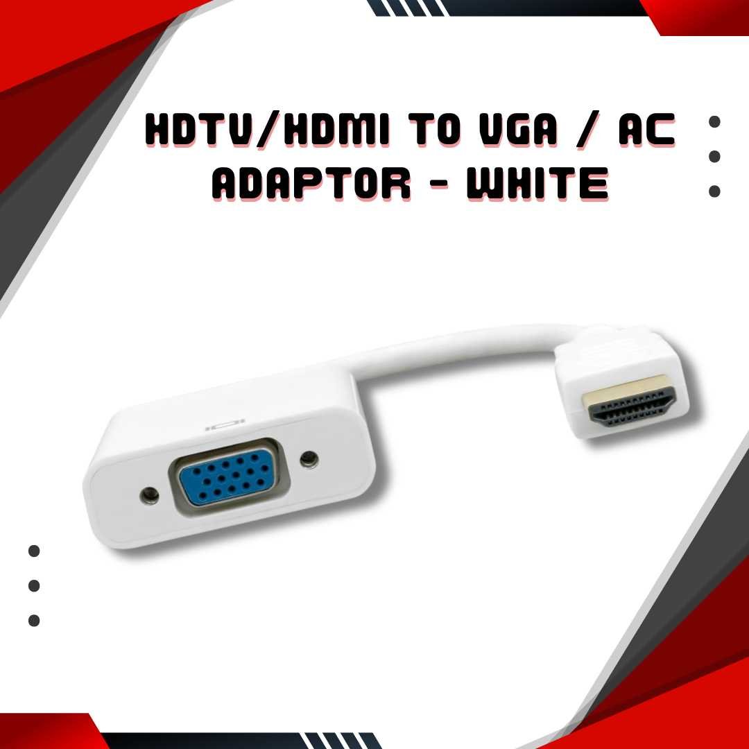 HDTV to VGA Converter Adapter – HDMI Input to VGA Output with Audio - Image 5
