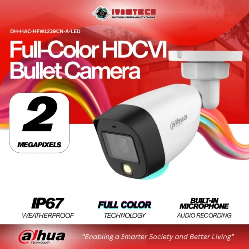 Dahua DH-HAC-HFW1239CN-A-LED 2MP Full-Color Camera