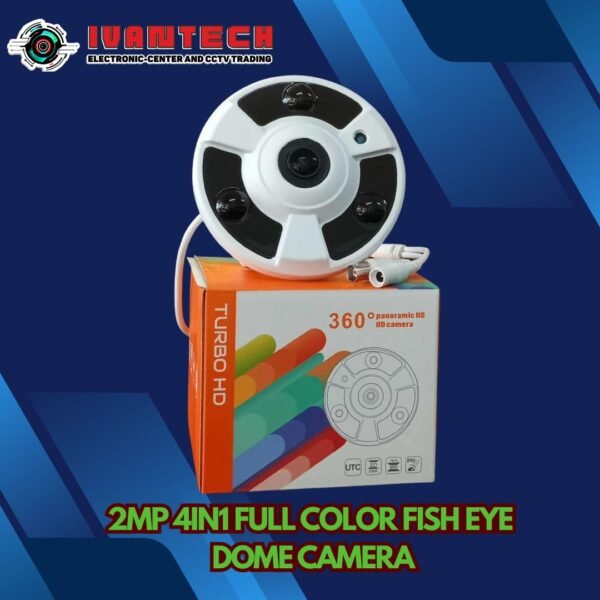 NK-360A2-W 2MP 4IN1 FULL COLOR FISH EYE DOME CAMERA