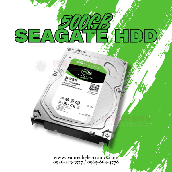 500GB Seagate Internal Hard Disk Drive (HDD) – 7200RPM, SATA 6Gb/s Interface, 16MB Cache, 3.5" Desktop Storage for Fast Data Access, Backup & Reliable Performance - Image 5