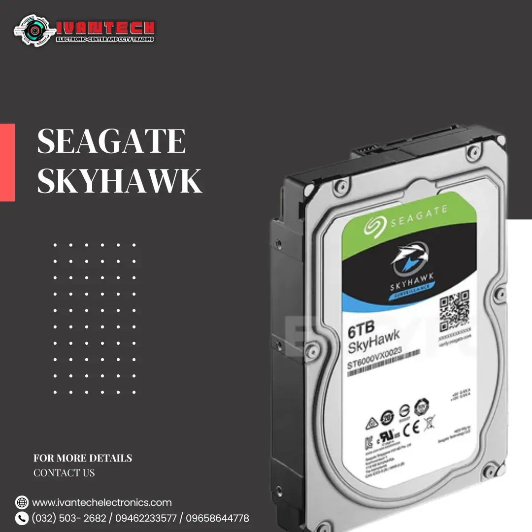 Seagate SkyHawk 6TB Surveillance HDD 7200RPM SATA 3.5 - Image 3