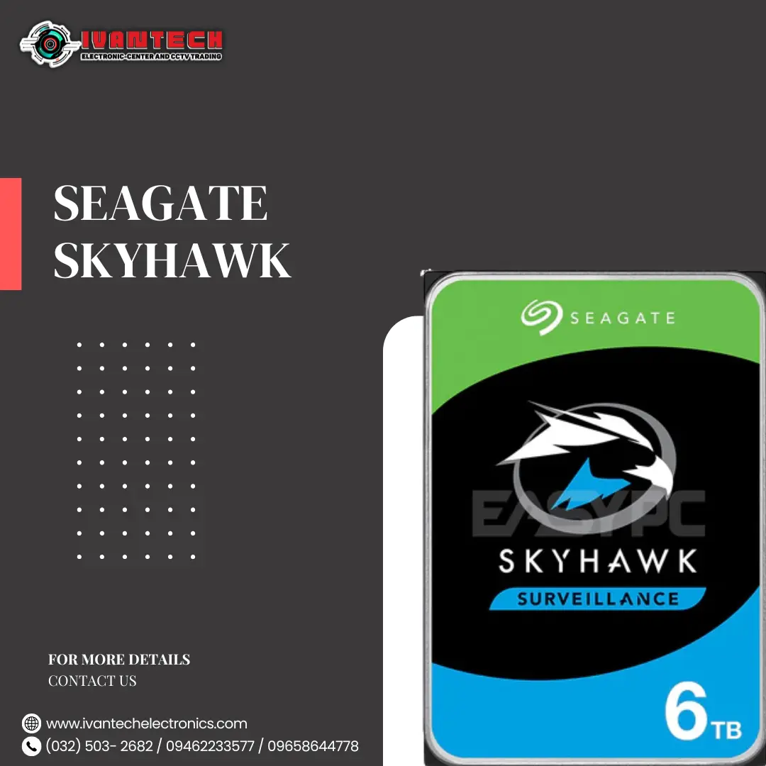 Seagate SkyHawk 6TB Surveillance HDD 7200RPM SATA 3.5 - Image 2