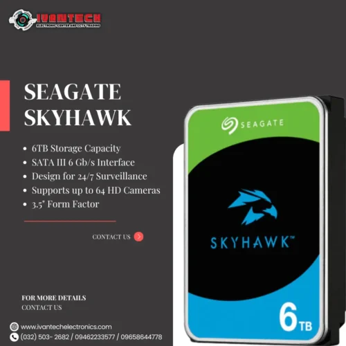 Seagate SkyHawk 6TB Surveillance HDD 7200RPM SATA 3.5