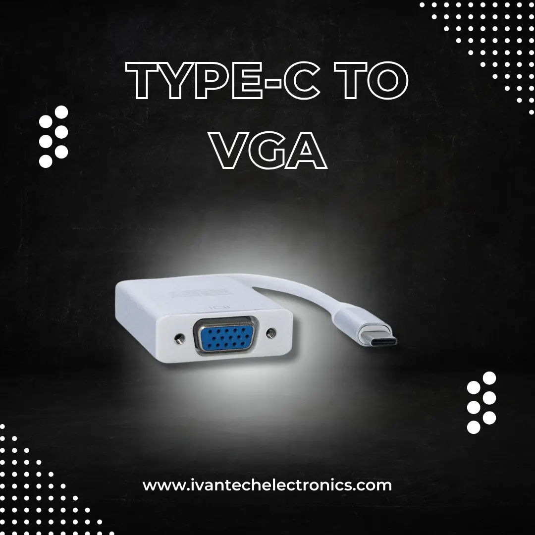 Type-C to VGA Adapter – USB-C to VGA 1080P HD Display Converter - Image 5